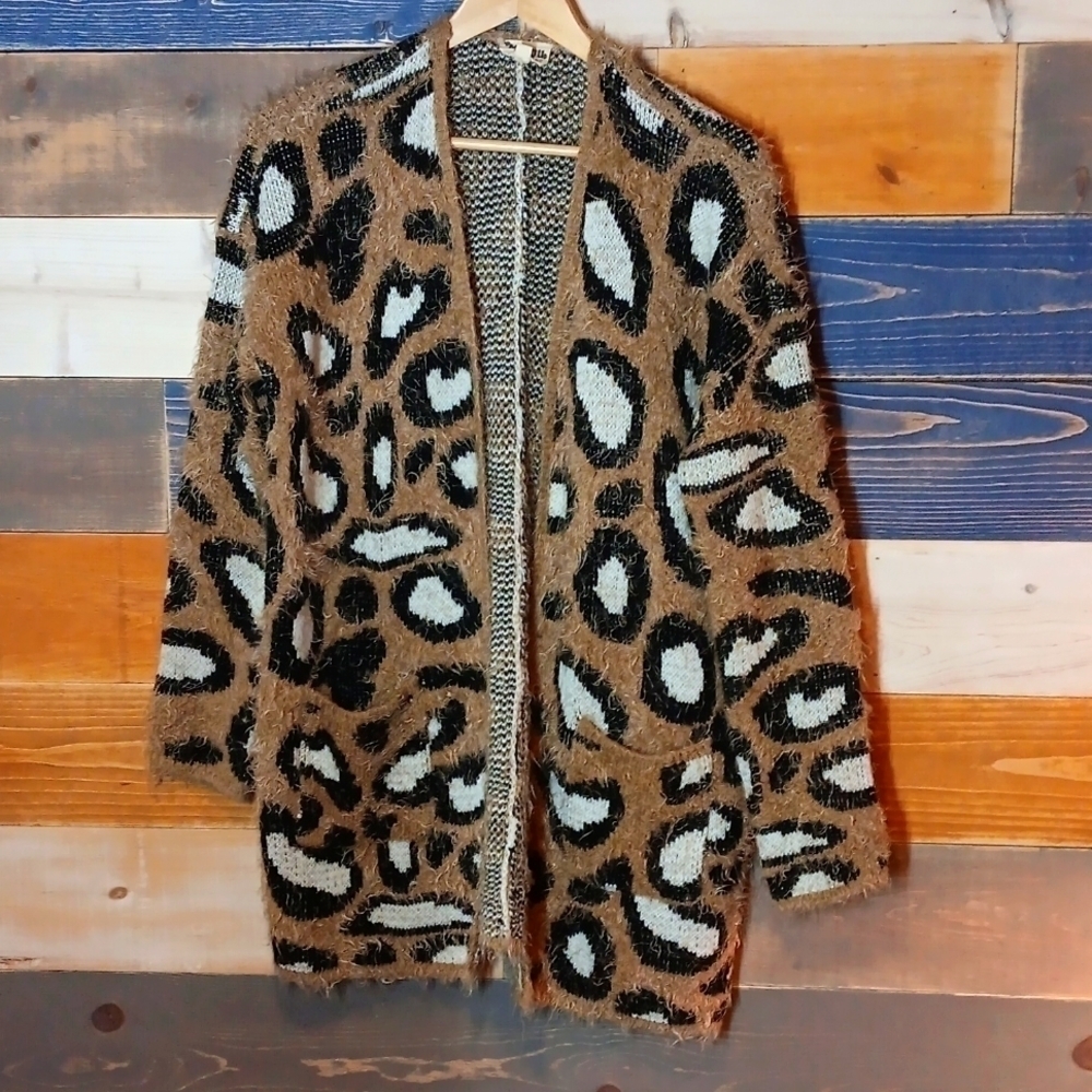 Show Me Your Mumu Mumu Mellow Cardigan S animal print